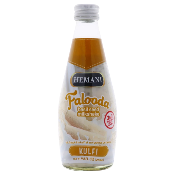Falooda Basil Seed Milkshake in Kulfi Flavor 290ml - Hemani