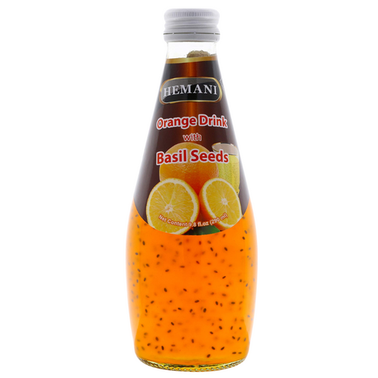 Basil Seed With Orange Flavor 290ml - Hemani