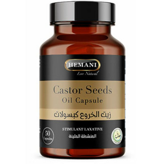 Castor Seeds Oil Capsule - Hemani